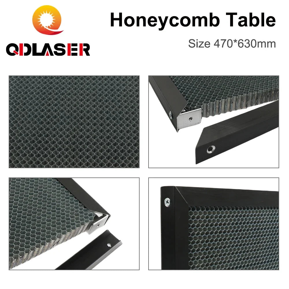 Honeycomb plate work surface 630*470 mm, plate platform inch size can be customized, laser parts for CO2 laser engraving machine