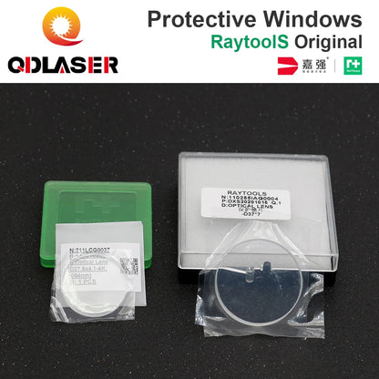 QDLASER Raytools Original Protective Windows Laser Optical Protective Lens for Raytools Fiber Laser Head BT240S BM109 BM114S