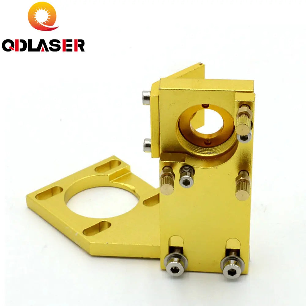 QDLASER CO2 Laser Lens Head Mirrors Mount Set for 2030 4060 K40 Laser Engraving Cutting Machine