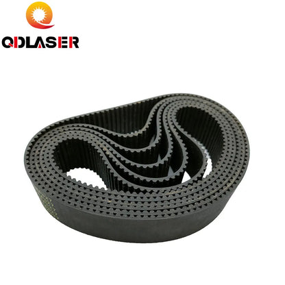 QDLASER HTD 3M Closed Loop Timing Belt Transmission Belts Perimeter 324 327mm Customized Width 25 30mm