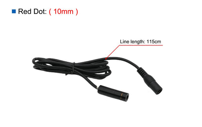 QDLASER Red Dot Set Diode Module Red Dot Device Positioning 24/25mm DC 5V for DIY Co2 Laser Engraving Cutting Head