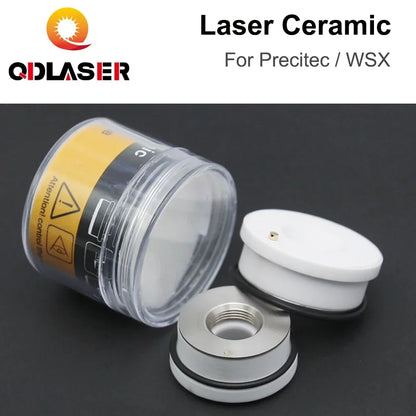 QDLASER Laser Ceramic P0571-1051-00001 OEM Precitec Lasermech Dia.28mm/32mm Thread M11 For Precitec Laser Cutting Head