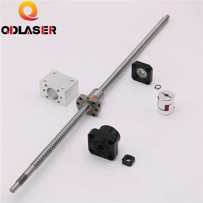 SFU1605 Ball Screw Linear Set C7 Ballnut Nut Housing FK12 FF12 Fixed Floated End Support Plum Coupling for CNC Machine Parts