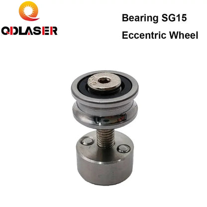 High Speed Pulley Groove Bearing Eccentric Wheel Bearings SG15 Groove Ball Bearings for CO2 Laser Engraving Cutting Machine