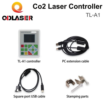 QDLASER Topwisdom TL-A1 CO2 laser controller Replaces Ruida Leetro Trocen For CO2 laser engraving machine K40 laser 3020 6040