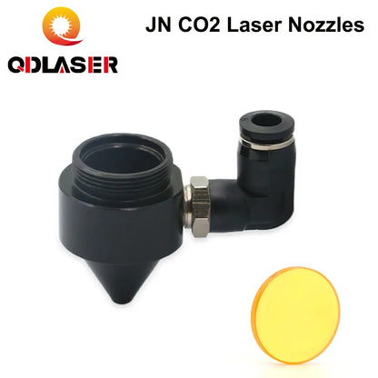 QDLASER CO2 Air Nozzle Diameter 18mm FL38.1mm for Laser head for CO2 laser engraving and cutting machine