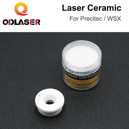 QDLASER Laser Ceramic P0571-1051-00001 OEM Precitec Lasermech Dia.28mm/32mm Thread M11 For Precitec Laser Cutting Head