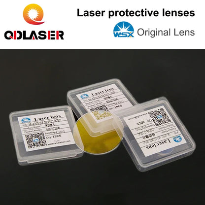 WSX Laser Original Lens 30x5 Protective Windows 4KW 1064nm JGS1 Fused Silica Optical 18x2 20x2 For Fiber Cutting Head KC13/15