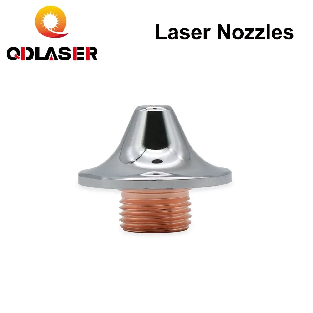 QDLASER Amada OEM Fiber Laser Layer Double Layer Nozzles Dia 25mm H20 Caliber 0.8-4.0mm M12 for Fiber Laser Cutting Head