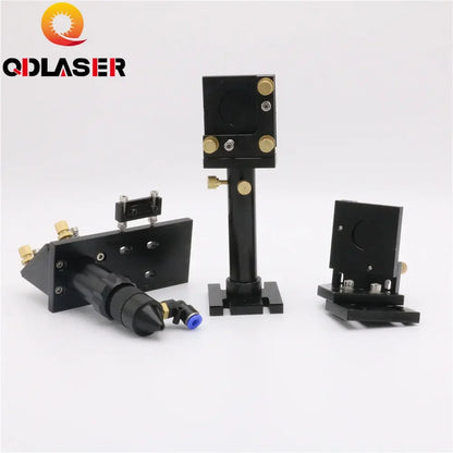 CO2 Laser Head Mirror Mount Set Silicon Reflect Mirror 25mm USA Focus Lens 20mm-50.8mm for Laser Engraving Cutting Machine