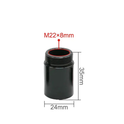 QDLASER CO2 Extension Tube Extension Ring Suit Laser head O.D.24mm Lens Tube for CO2 Laser Cutting & engraving Machine