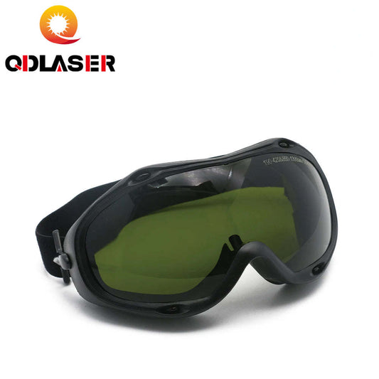QDLASER 1064nm Laser Safety Glasses Type F 850-1300nm OD6+ Wavelength Protective Glasses Shield for CO2 Laser Machines