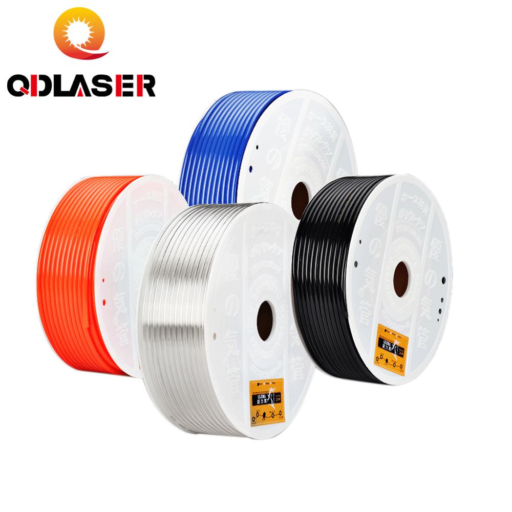 QDLASER Air Tube Pneumatic Hose 1M Blue Red Transparent Black PU Air Pipe 10mm OD 6.5mm ID 8mmx5mm 6mm X 4mm 2.5mm 12x8mm