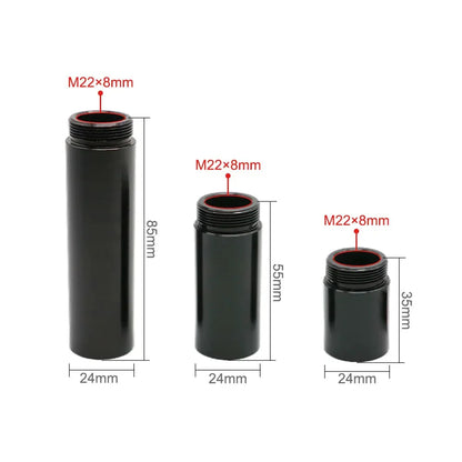 QDLASER CO2 Extension Tube Extension Ring Suit Laser head O.D.24mm Lens Tube for CO2 Laser Cutting & engraving Machine