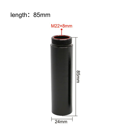 QDLASER CO2 laser head extension tube Extension Ring Suit Laser head O.D.24mm Lens Tube for CO2 Laser Cutting engraving Machine