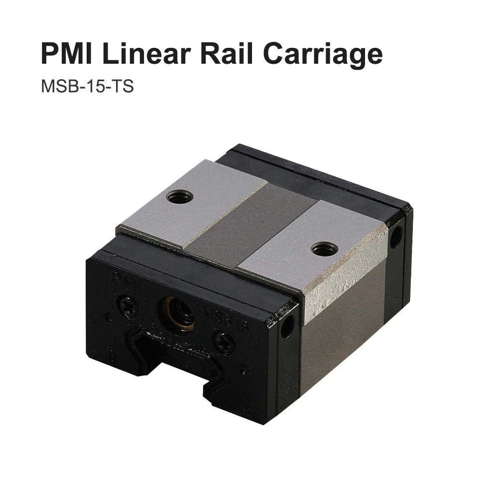QDLASER CO2 Laser Cutting Machine Metal Parts High Quality PMI Linear Guideway Slider for CO2 Laser Engraving Cutting Machine