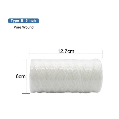 QDLASER Ion resin filter 5 inches / 10 inches Water purification filter Coolers for fiber lasers