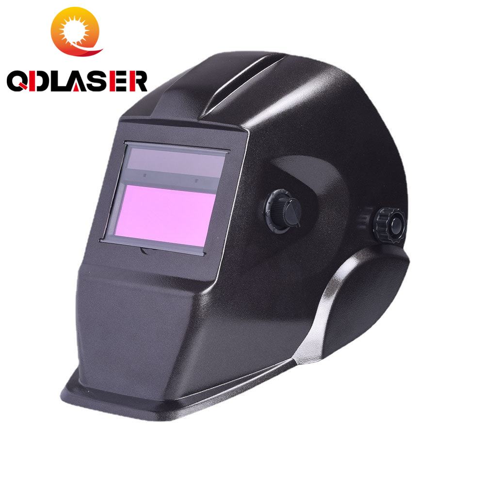 QDLASER High Quality Auto Darkening Welding Helmet Mask Welding KM-1100A for Laser Welding