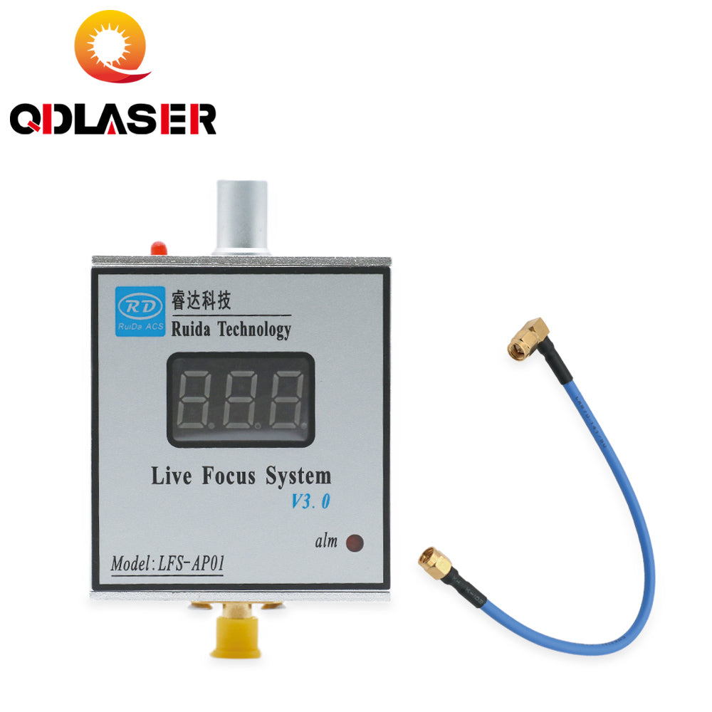 QDLASER Ruida LFS-AM-T43-AP01(S) Metal Cutting Real-time Focus System Amplifier and Amplifier Connection Cable for Laser Machine