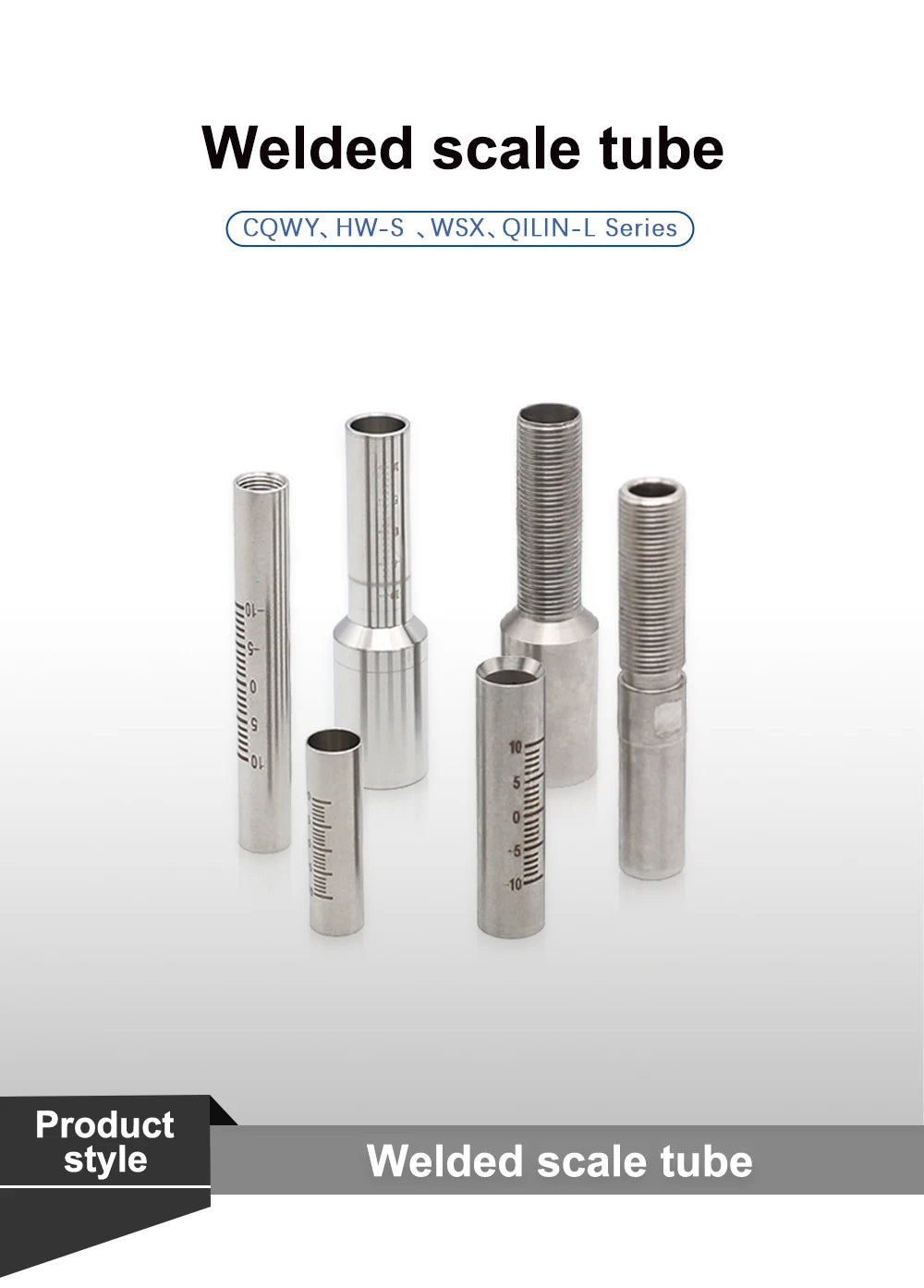 Handheld Laser Welding Nozzle Connector Fixed Scale Tube for WSX CQWY HW QILIN Handheld Welding Head Machine M16 M8 M10 Thread