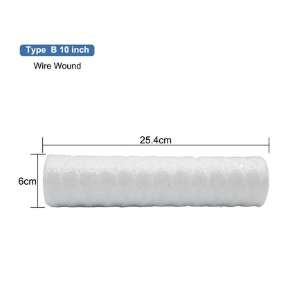 QDLASER Ion resin filter 5 inches / 10 inches Water purification filter Coolers for fiber lasers
