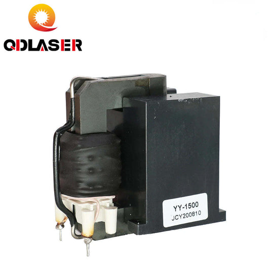 QDLASER High Voltage Flyback Transformer for YUEMING Co2 Laser Power Supply JG1500 JCY-1500