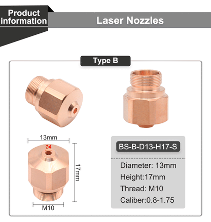 QDLASER HK08 HK10 HK12 HK15 HK17 HK20 HK25 HK30 Laser Nozzles for OEM Fiber Laser Cutting Machine