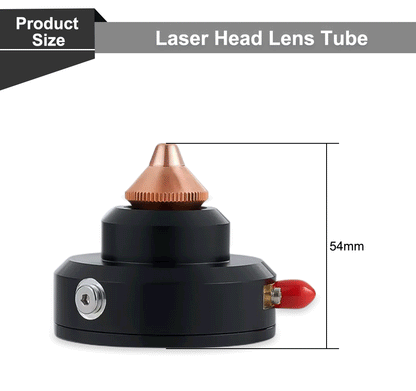 QDLASER Laser Cutting Head Nozzle Connector Dia. 20mm for Lasermech Cutting Head Shielded Tip Sensor