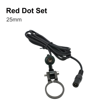 QDLASER Red Dot Set Diode Module Red Dot Device Positioning 24/25mm DC 5V for DIY Co2 Laser Engraving Cutting Head