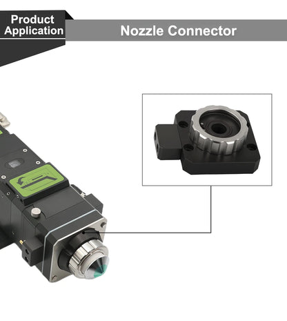 QDLASER Raytools BT230 Laser Head Nozzle Connector Nozzle Holder Connector for BT230-A Fiber Laser Cutting Head