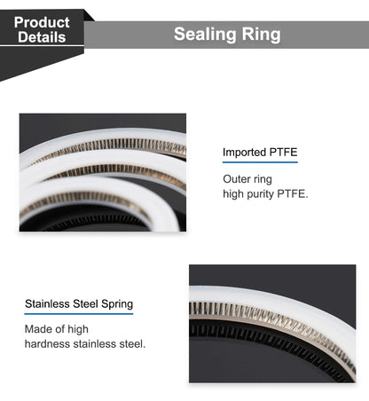QDLASER Seal ring gasket protection window Yellow / white for Raytools/Precitec/WSX/Bodor Customizable Size for Fiber Laser Head