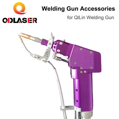 QDLASER Laser Handheld Torch Parts Wire Feed Nozzle Streight Tube Feeding Elbow for Qilin V8 Laser Welding Gun Accessories