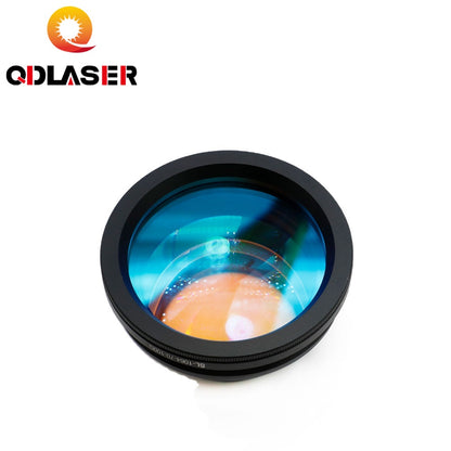 QDLASER F-theta Scan Lens for 1064nm YAG Fiber Laser Galvo System 70X70 150X150 300X300 Scanner Field Opex Fiber Focus Lens