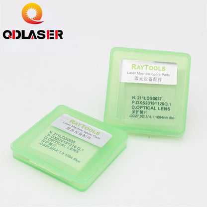 QDLASER 24.9*1.5 27.9*4.1 Optical Protective Laser Lens for Raytools BM114 Laser Cutting Head