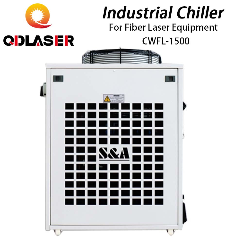 QDLASER S&A CWFL-1500 Industrial Water Cooled Chiller for Fiber Laser Cutting Machine