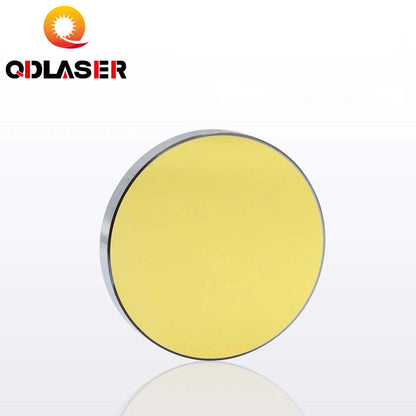 QDLASER High Quality CO2 Laser Si Reflective Mirror Dia19.05 20 25 30 38.1mm Coated Gold for CO2 Laser Engraving Cutting Machine