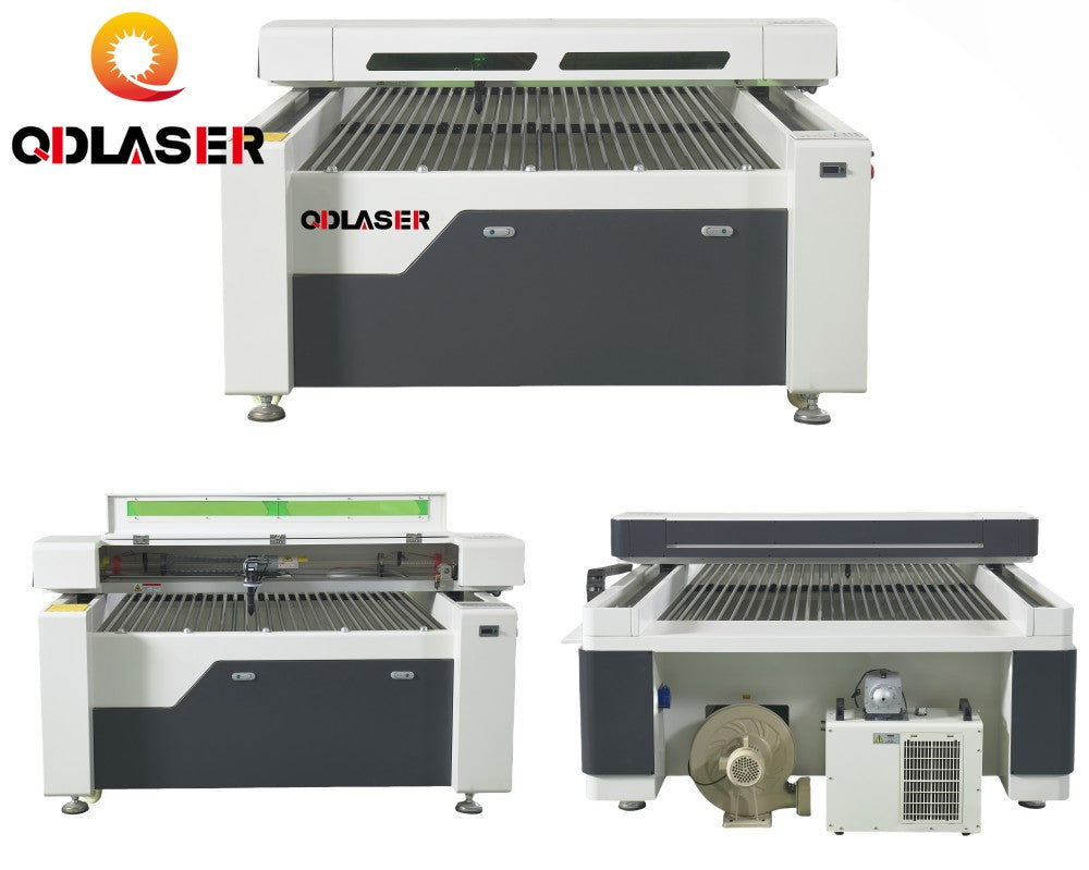 80W  1325C  Co2 Laser Cutting Machine for Decoration Industry Shoes Industry Cutting Engraving Ruida Control System