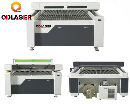80W  1325C  Co2 Laser Cutting Machine for Decoration Industry Shoes Industry Cutting Engraving Ruida Control System