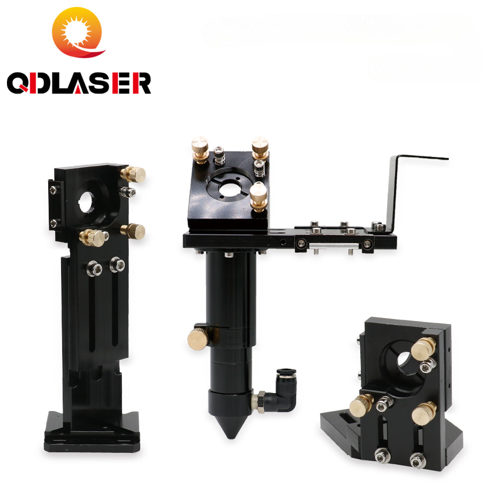 G Series CO2 Laser Head Set Mirror Diameter 30mm and Lens Diameter 25mm Focal Length 63.5&101.6mm for High Power Co2 Laser Head