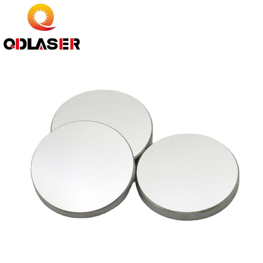 QDLASER CO2 Laser Mirror 3Pcs Mo Mirror Dia.15 19.05 20 25 30 38.1mm Thickness 3mm for CO2 Laser Cutting Engraving Machine