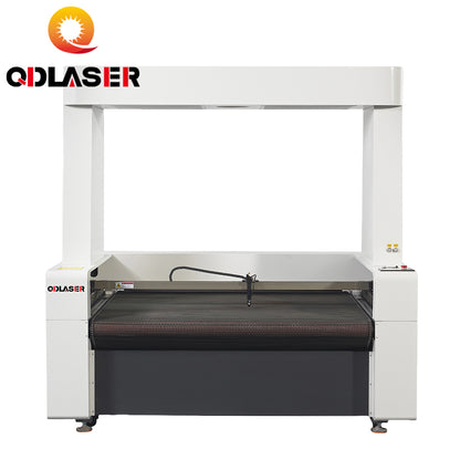 80W / 100W / 130W / 150W 1610F-CCD  Co2 Laser Cutting Machine for Leather, Clothing and Textile Processing Industries