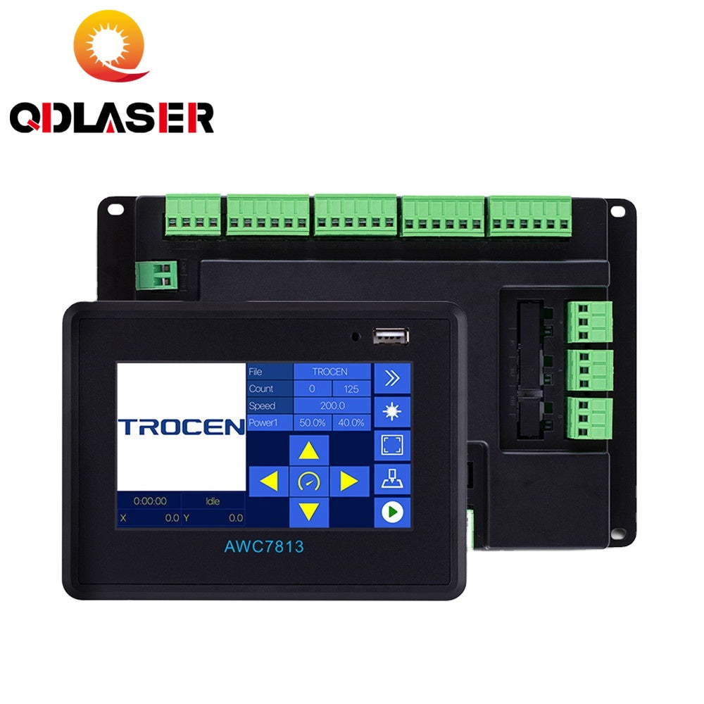 Trocen Anywells AWC7813 Laser Controller for Co2 Laser Engraving Cutting Machine Replace AWC608 AWC708C