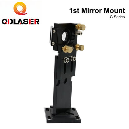 QDLASER CO2 Laser Parts E Series Laser Head 1st Mirror Mount for Laser Engraving and Cutting Machines