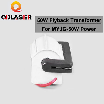 QDLASER 50W High Voltage Flyback Transformer Ignition Coil for CO2 Laser Power Supply PSU MYJG-50W