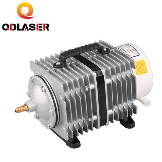 QDLASER ACO-008 138W 100L/min Electric Magnetic Air Compressor Air Pump With Check Valve Air Stone Water Pipe for Laser Machine