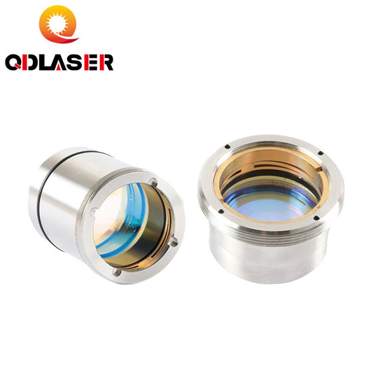 QDLASER Fiber Laser Focus Lens with Lens Holder for WSX Laser Cutting Head D30 F100/125mm