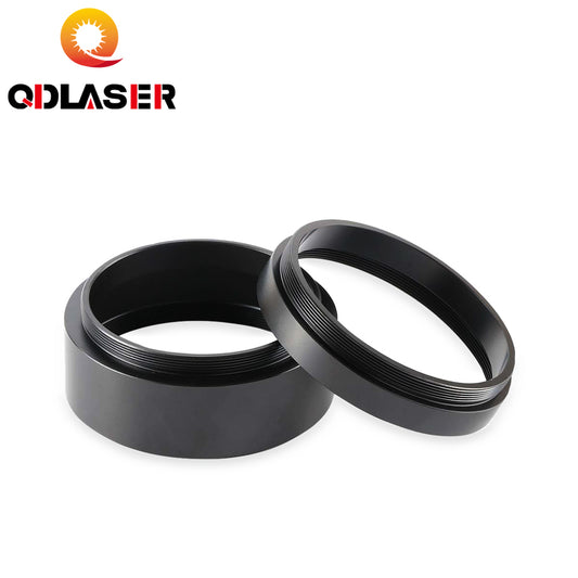 F-theta Lens Male Thread Reverse Adapter Ring Height 18mm 34mm for Thread M85 M79 CO2 Laser &amp; Fiber Laser marking machine