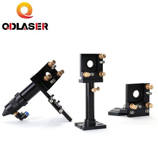 Laser Head Set DIY Kits for CO2 Cutting Engraving Machine Laser Focus Lens Reflect Mirror Mount Holder