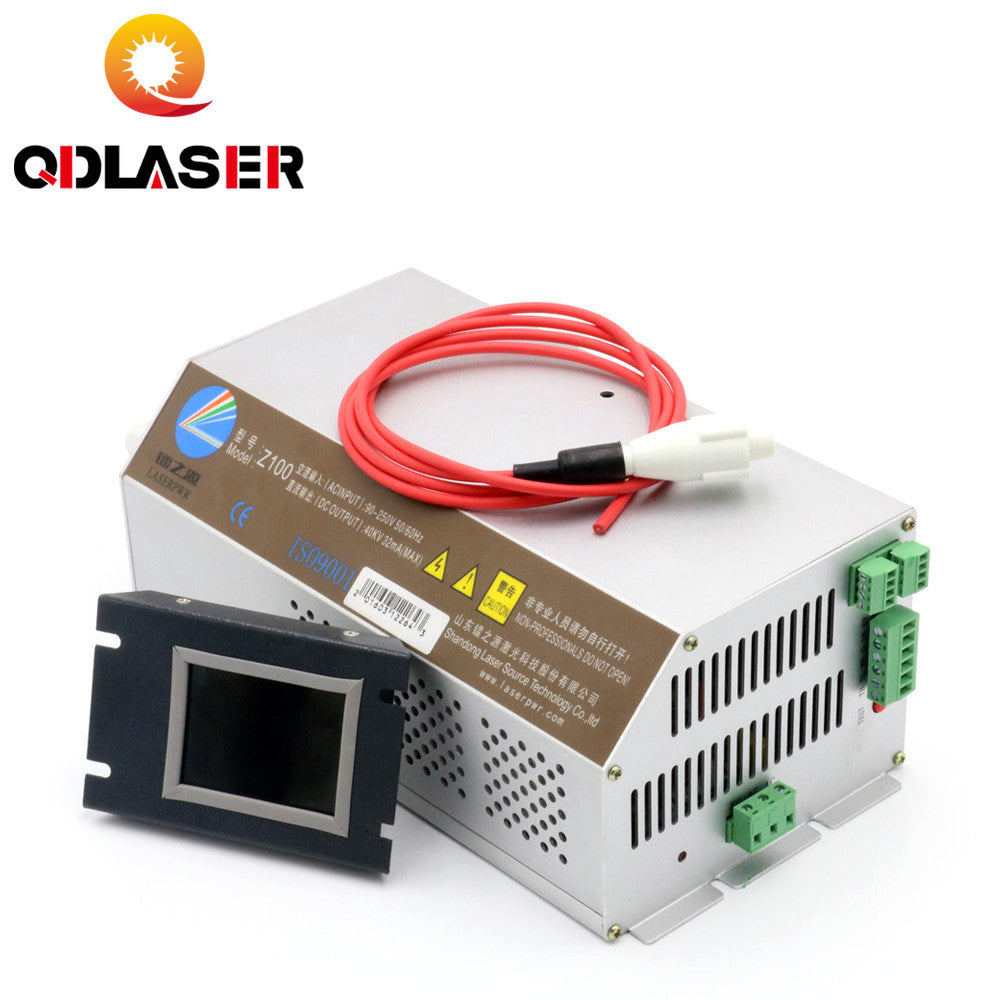 QDLASER HY-Z150 LCD Display 150 Watts Power Supply CO2 Laser for Reci Laser Tube Z8/W8/S8