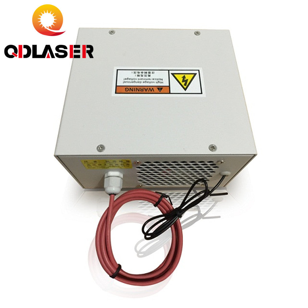 QDLASER Power Supply Laser 50w ZR-50W for 40W 50W 60W Co2 Glass Laser Tube